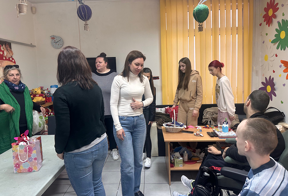 Ученице Медицинске школе у посети Дневном боравку -АЛТЕРНАТИВА- Центра МОСТ